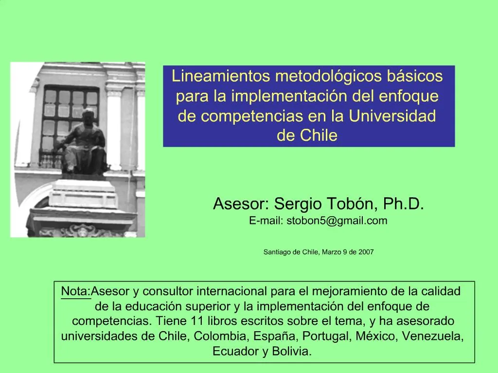 PPT - Lineamientos Metodol Gicos B Sicos Para La Implementaci N Del ...