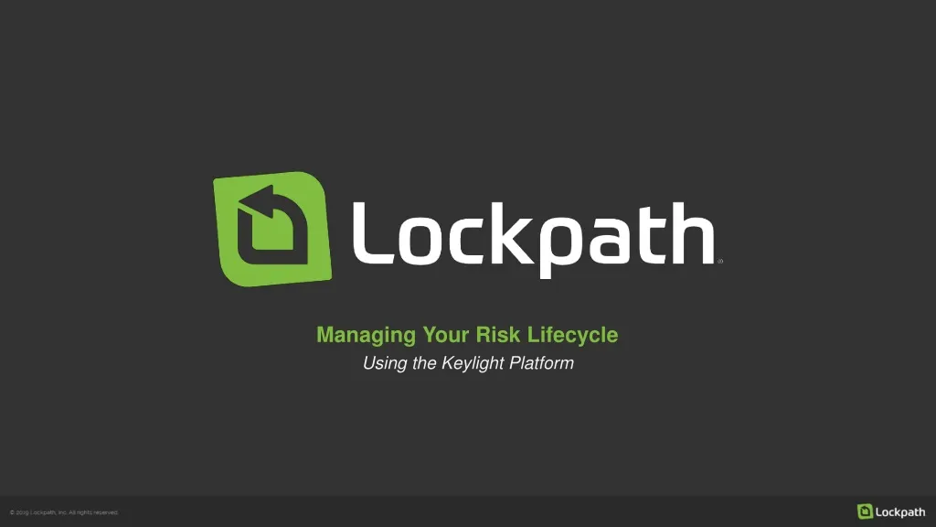 managing your risk lifecycle n.