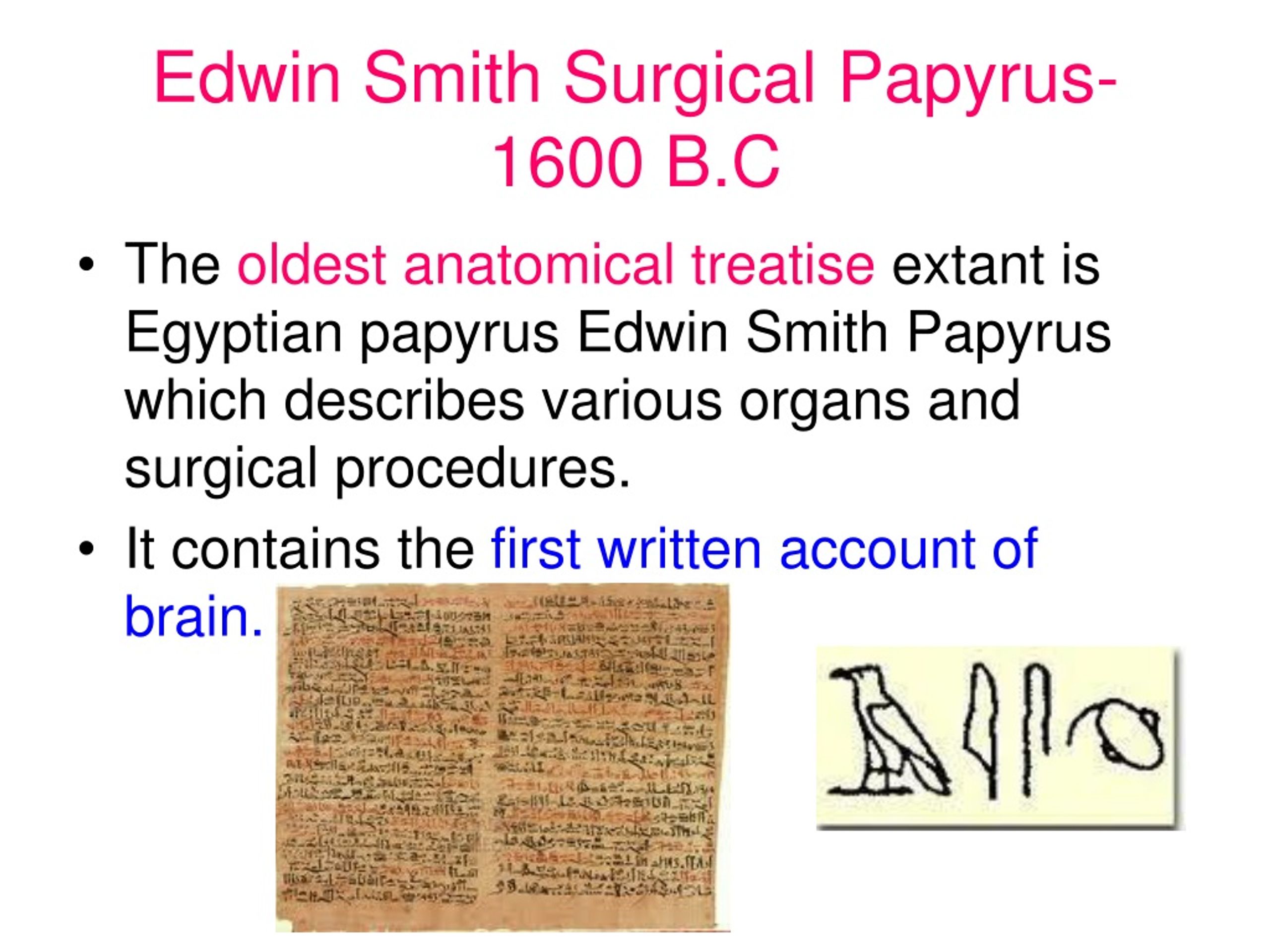 edwin smith papyrus medical magic