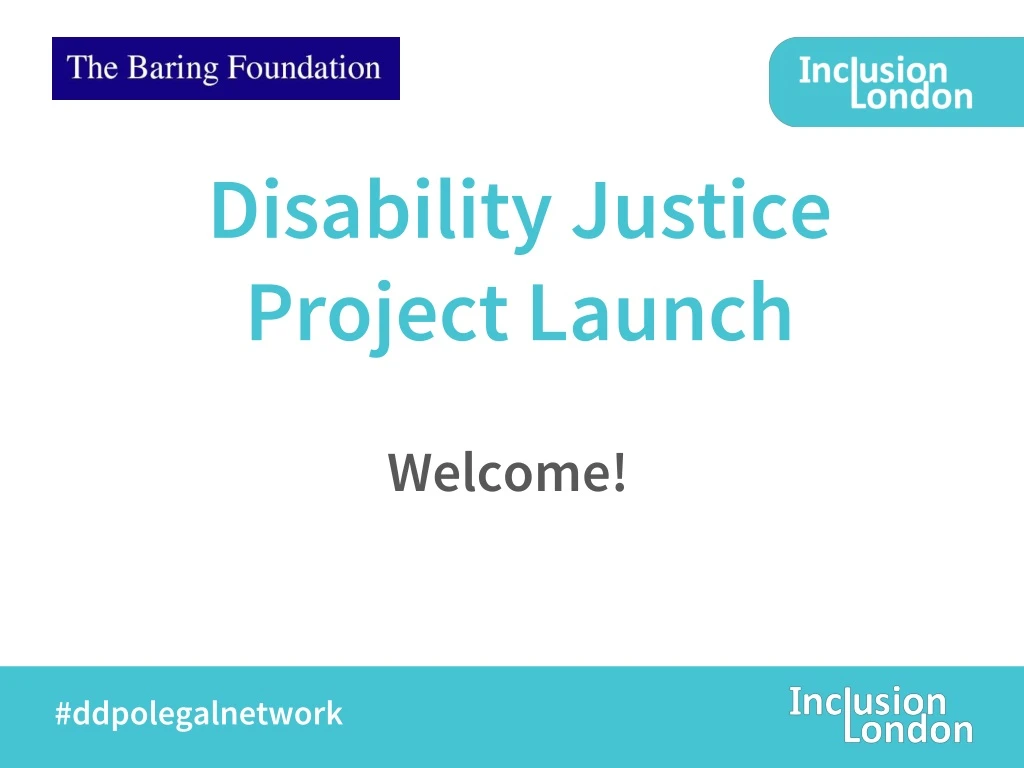 presentation disability justice