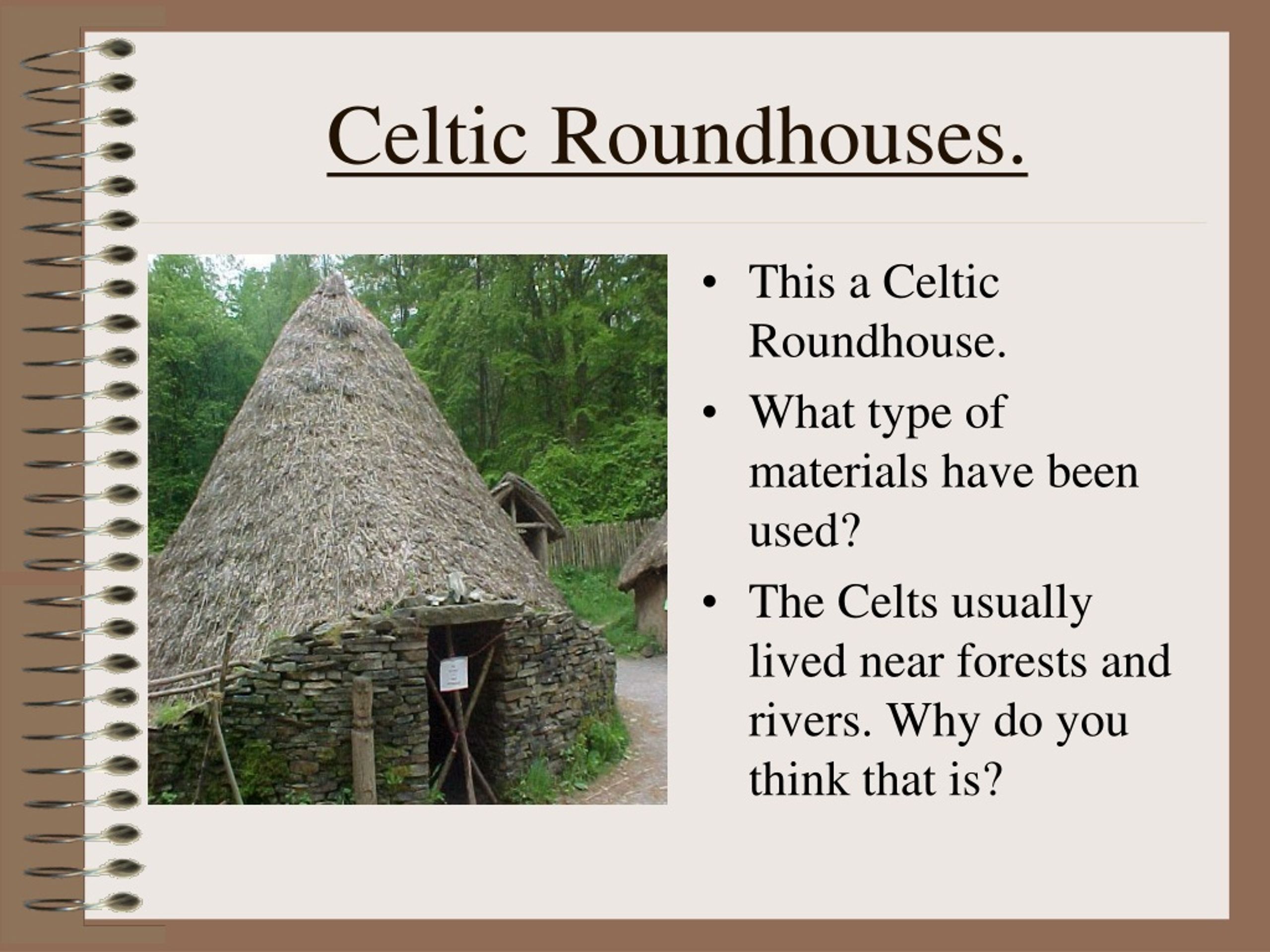 primary homework help celtic roundhouse