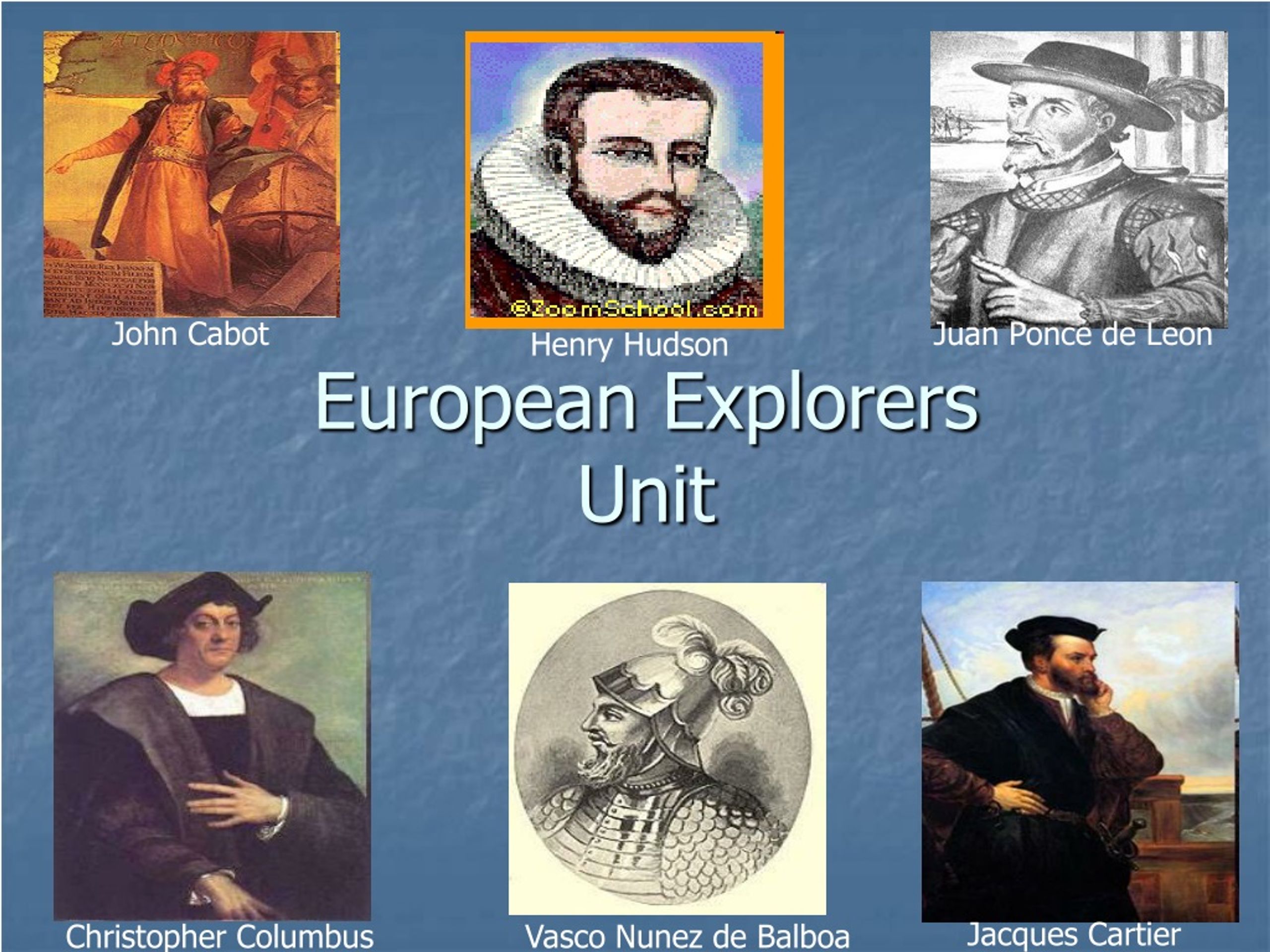 PPT European Explorers Unit PowerPoint Presentation free