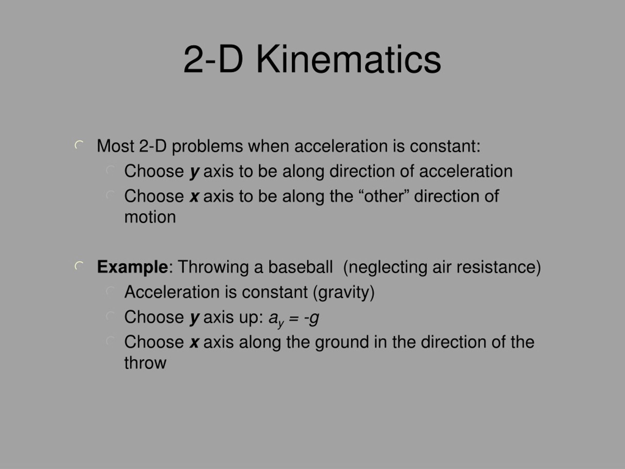 Ppt Sph4u1 “kinematics” Powerpoint Presentation Free Download Id8694875 8800