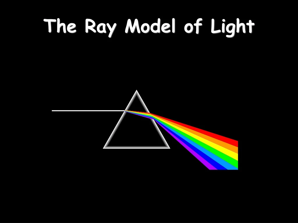 PPT - The Ray Model of Light PowerPoint Presentation, free download ...