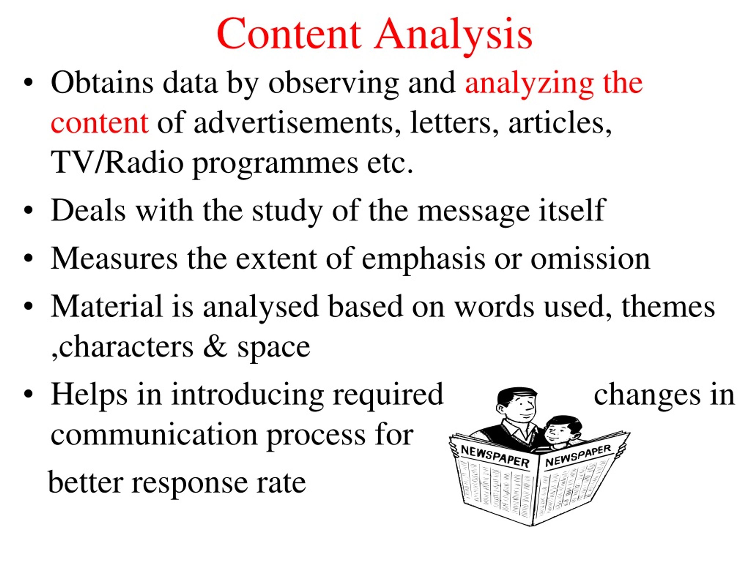 content analysis historical research