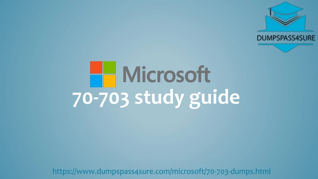 70 703 study guide n.