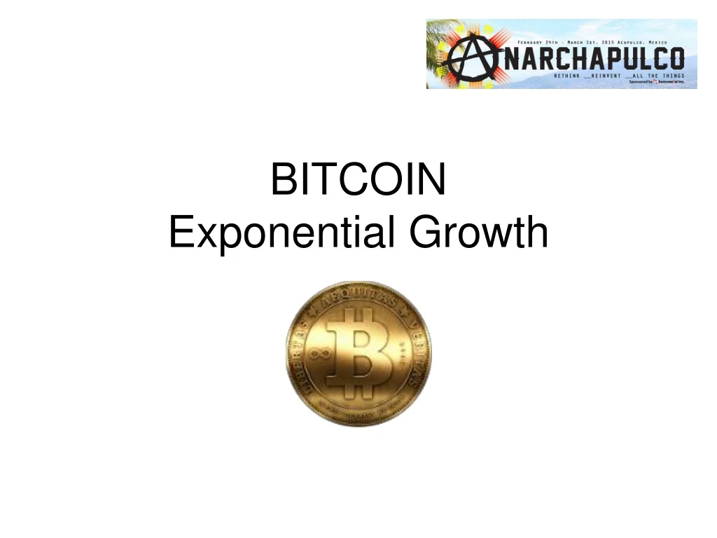 bitcoin exponential