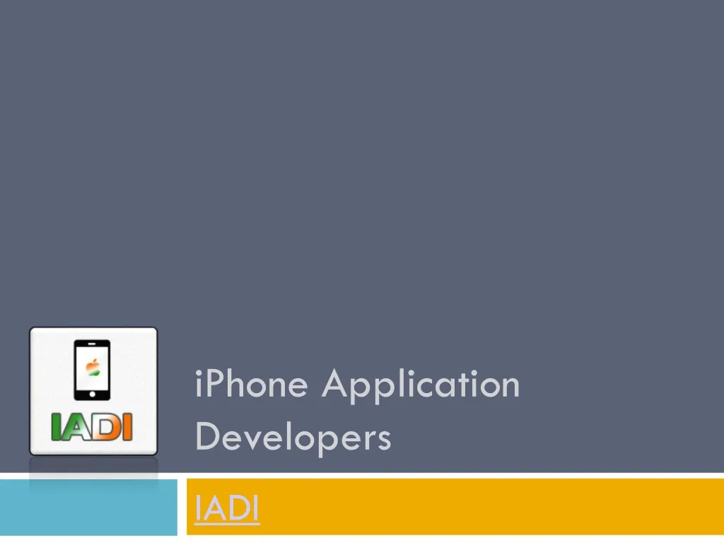 iphone application developers n.