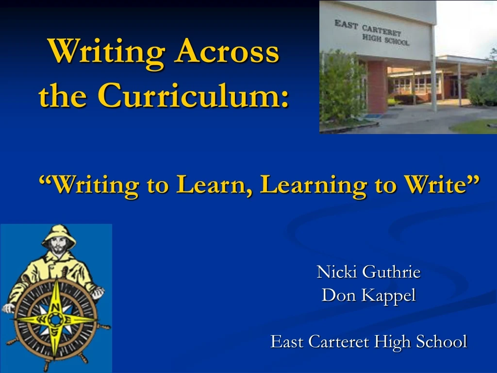 writing across the curriculum n.