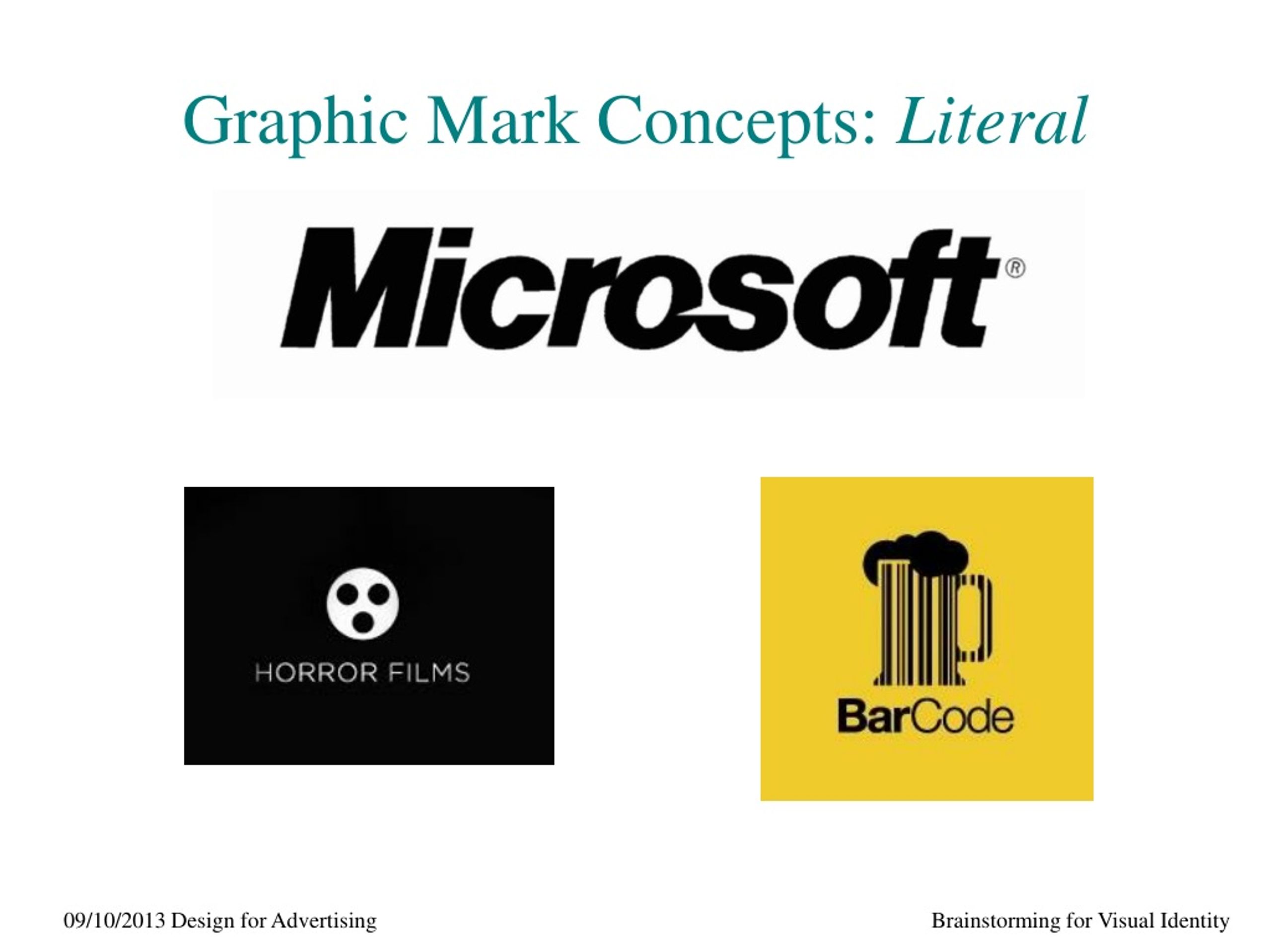 Graphic Mark Example PPT - Approaches in Designing the Graphic Mark PowerPoint Presentation ...
