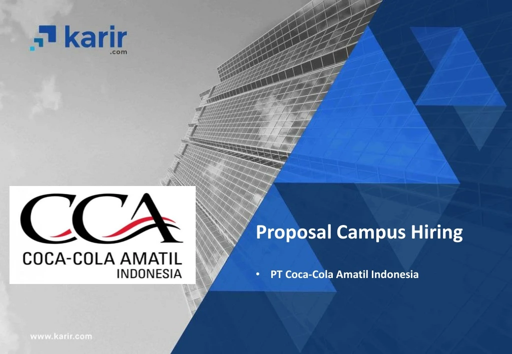 proposal campus hiring pt coca cola amatil indonesia n.