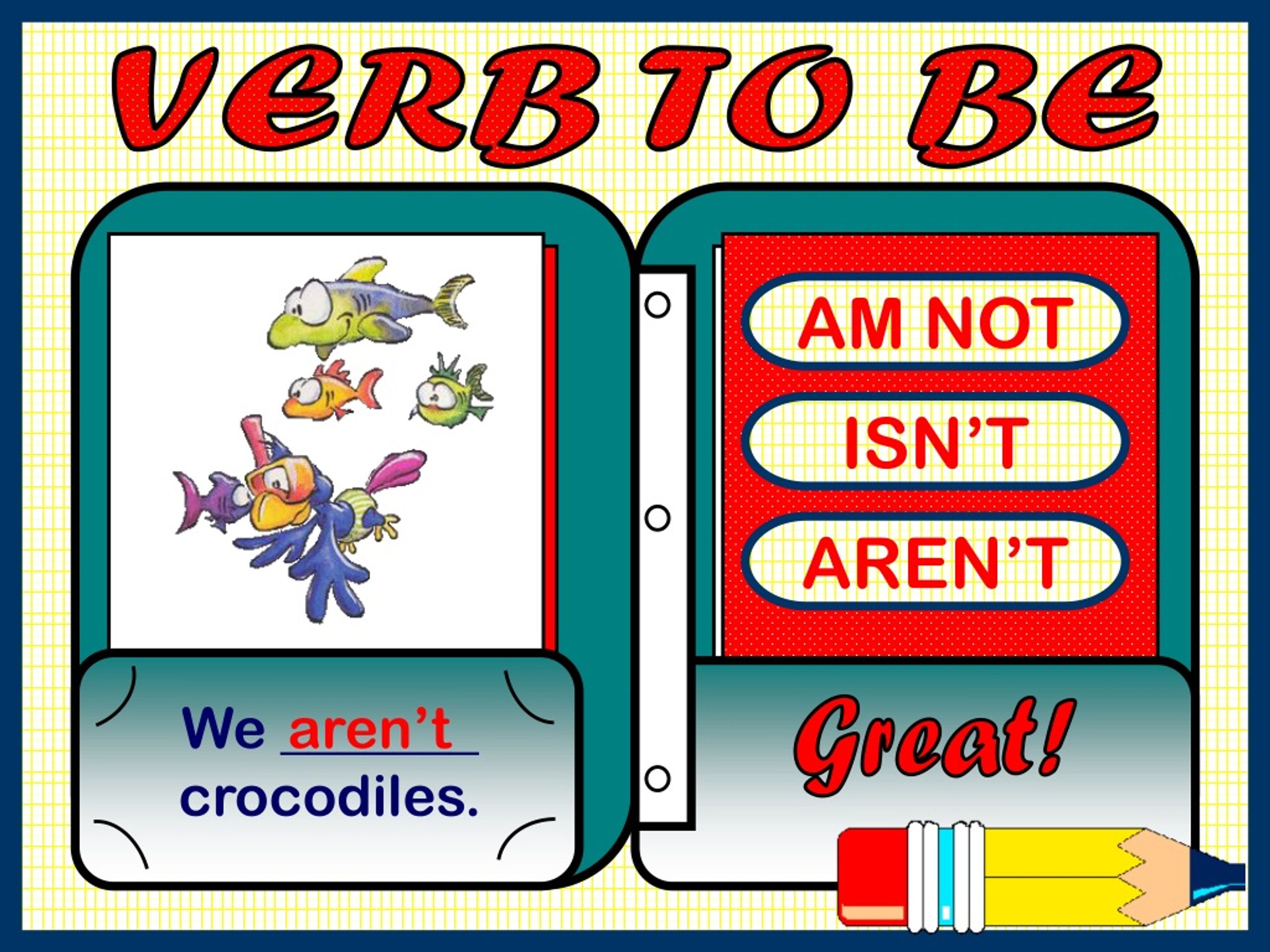 verb to be presentation in powerpoint