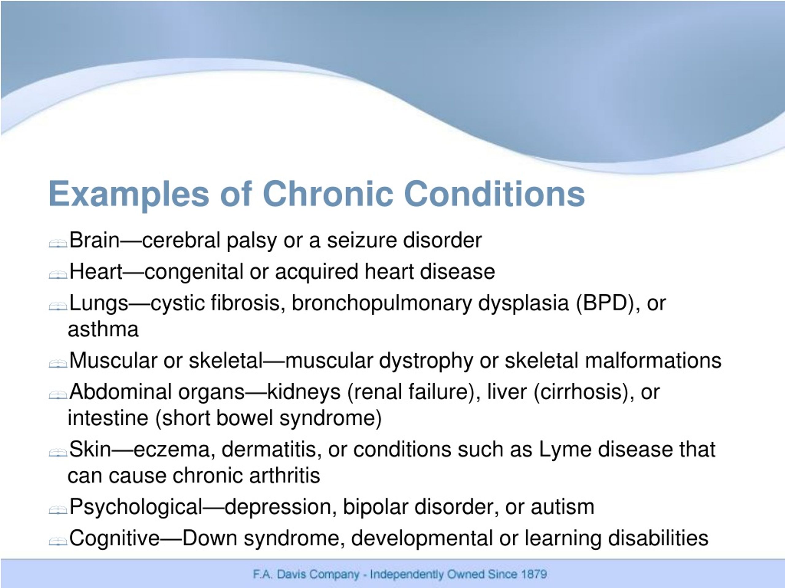 PPT Caring for Children with Chronic Conditions PowerPoint