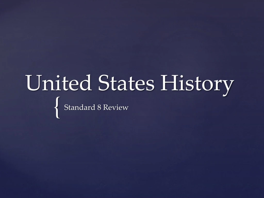 PPT - United States History PowerPoint Presentation, Free Download - ID ...