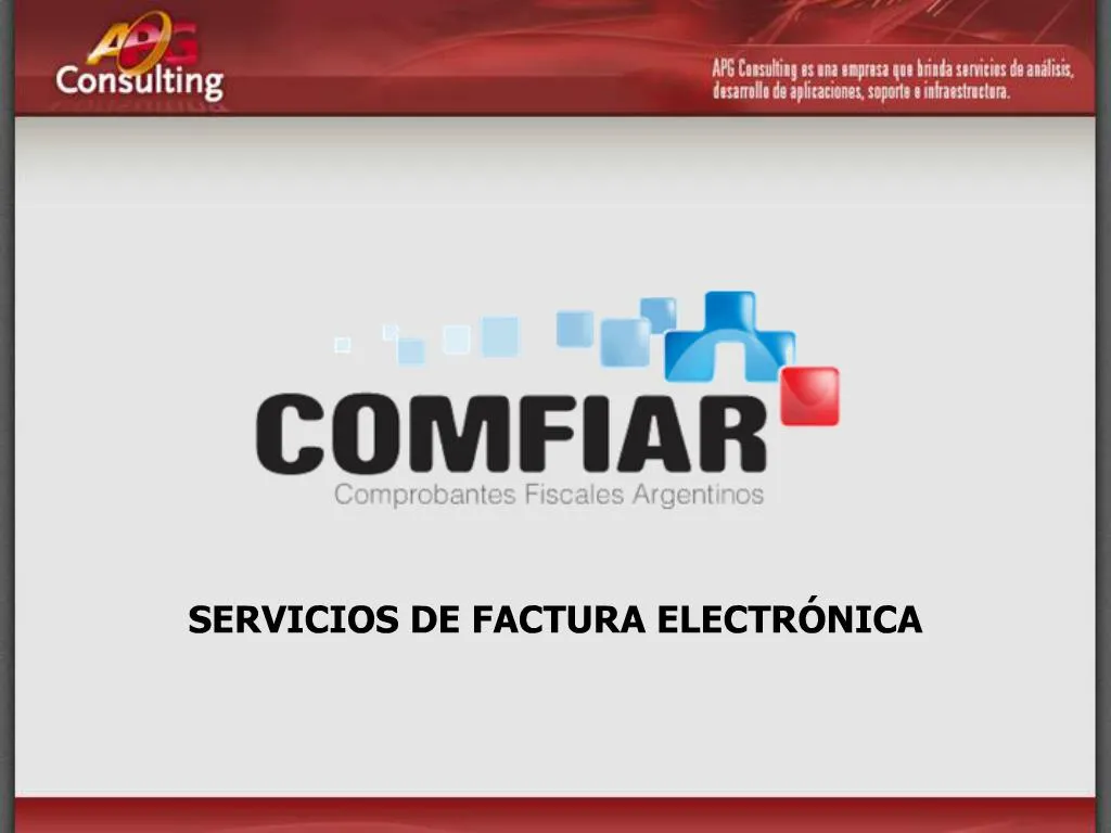 PPT - SERVICIOS DE FACTURA ELECTR NICA PowerPoint Presentation, Free ...