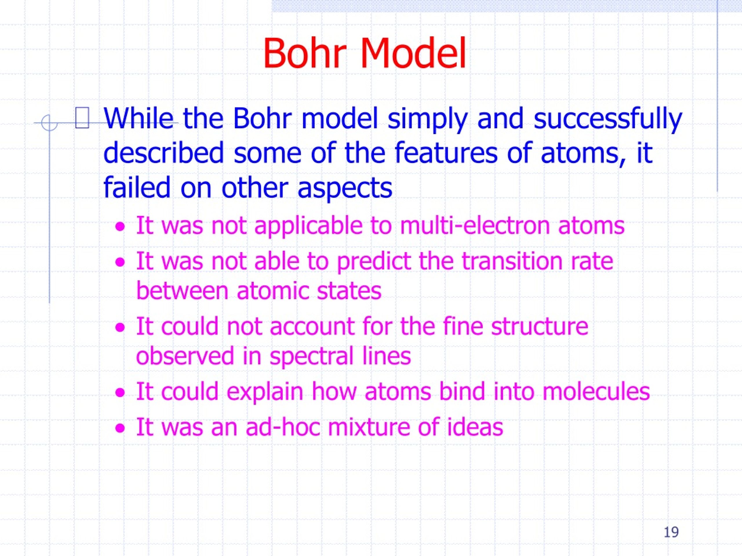 bohr model powerpoint presentation