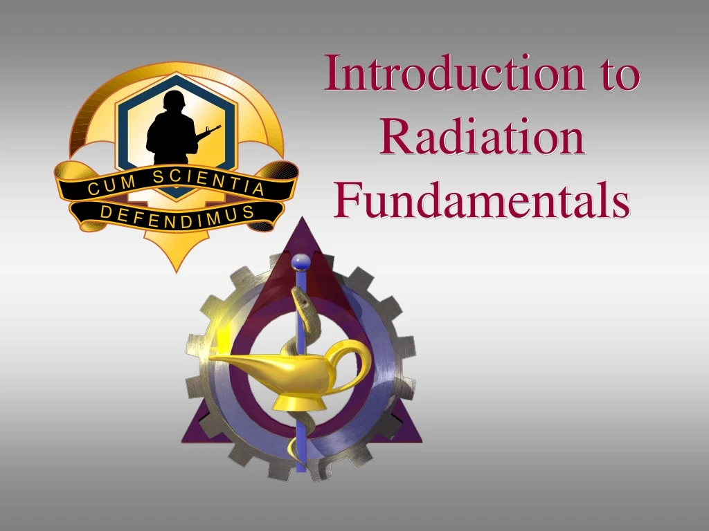 PPT - Introduction To Radiation Fundamentals PowerPoint Presentation ...