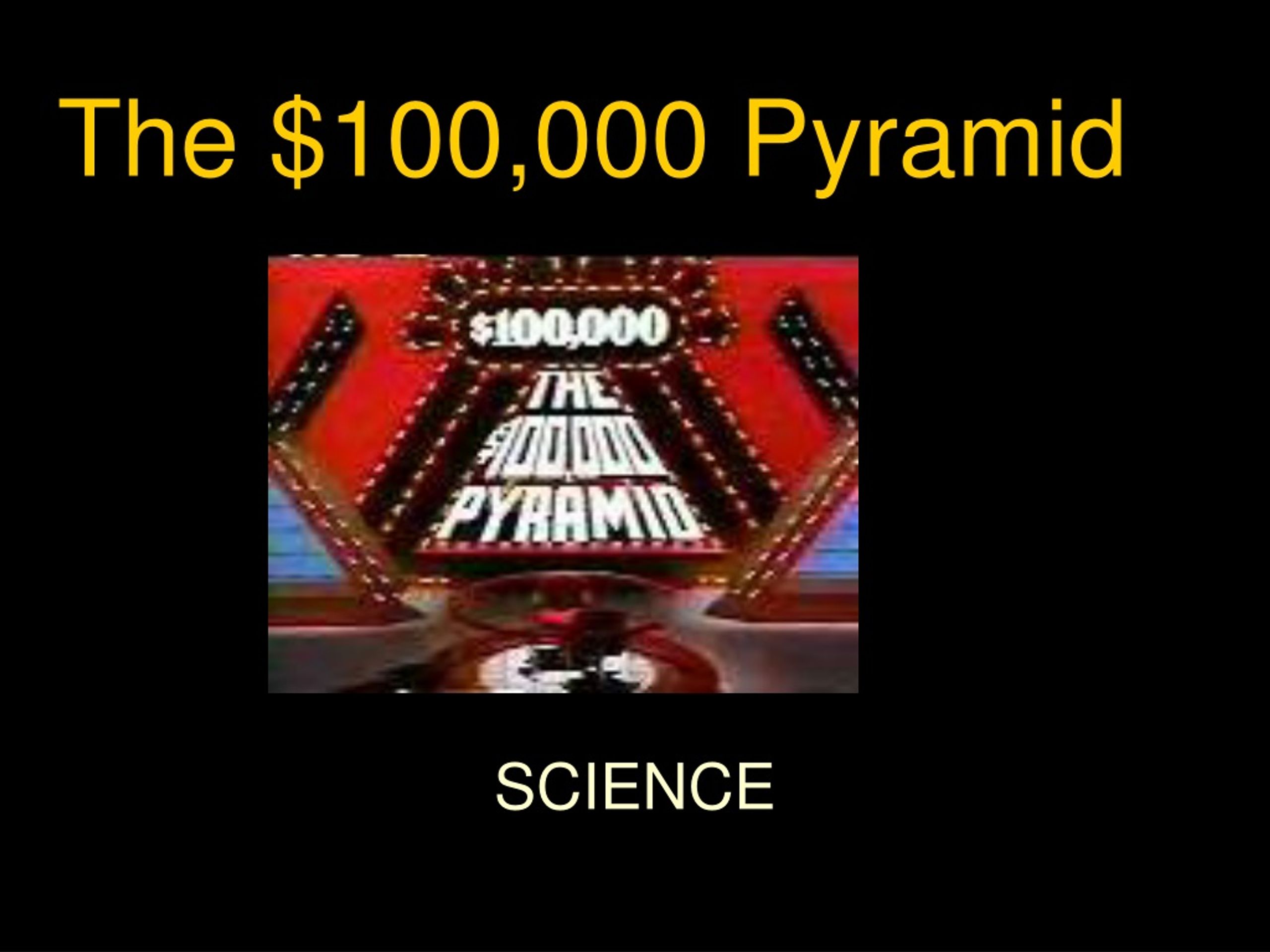 PPT The 100,000 Pyramid PowerPoint Presentation, free download ID