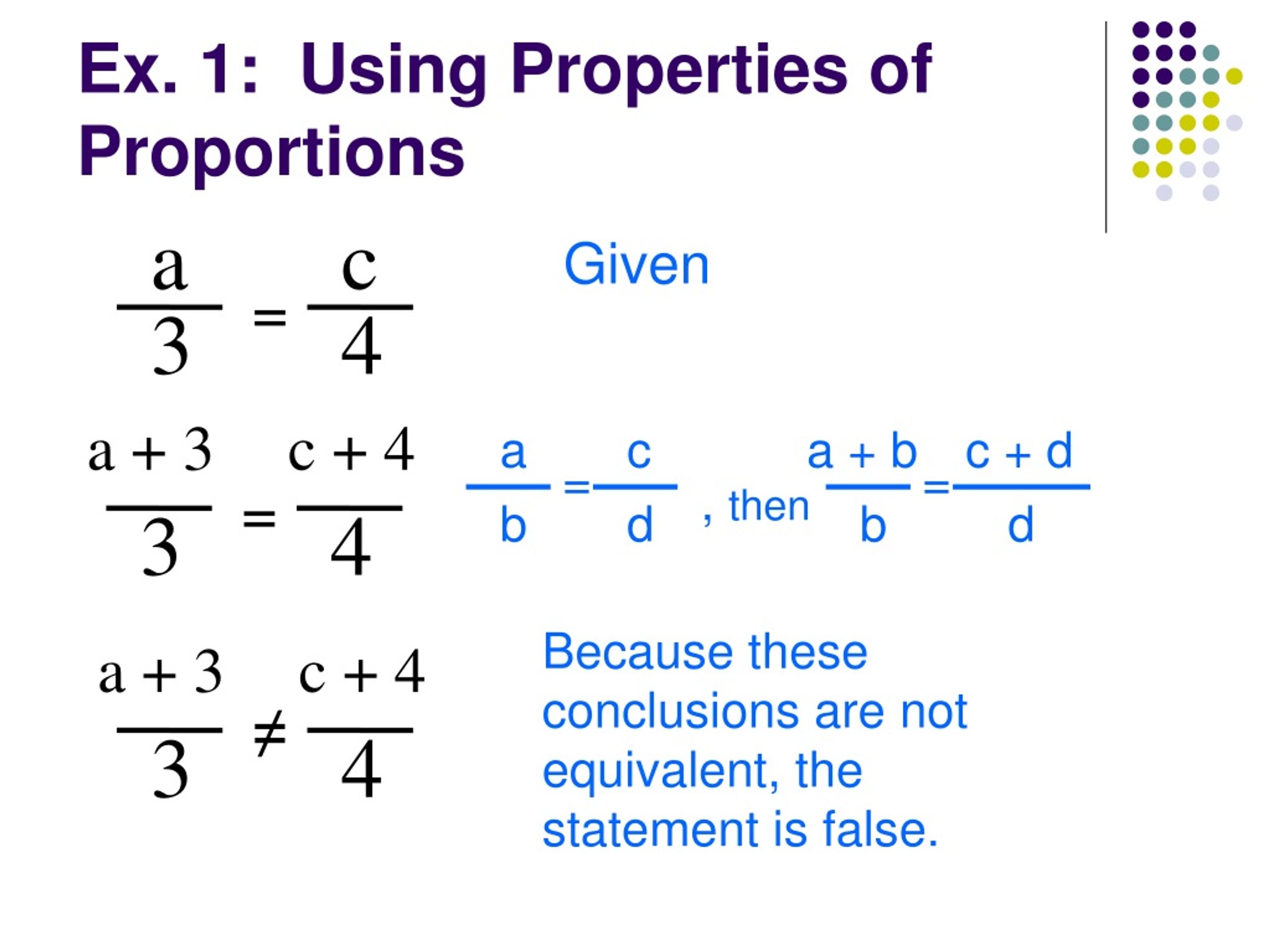 PPT - Problem Solving In Geometry With Proportions PowerPoint ...