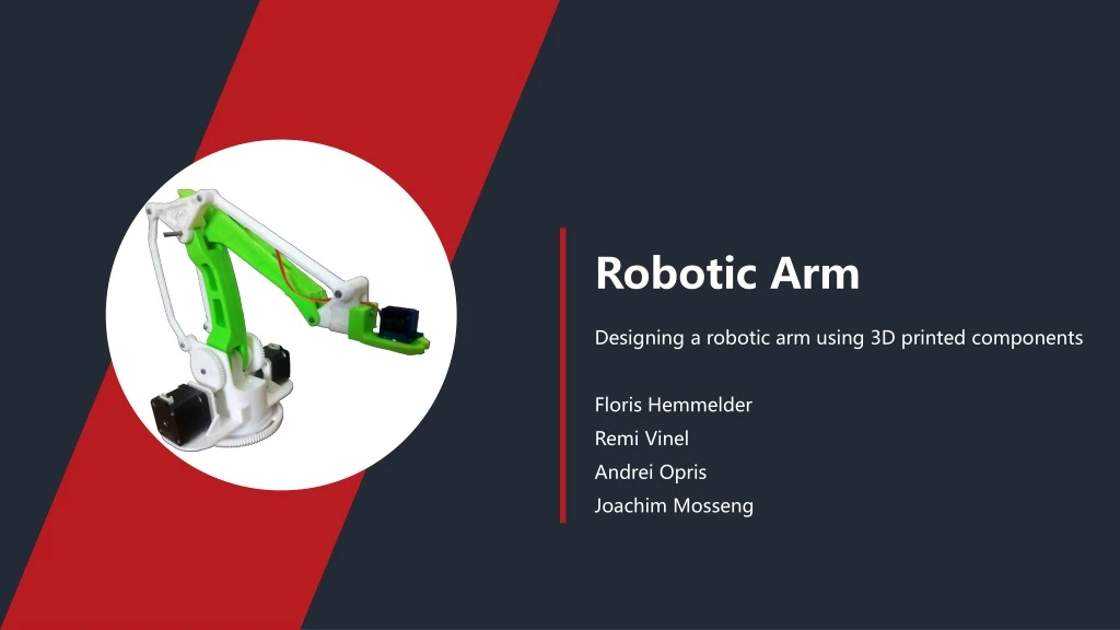 robot arm presentation template