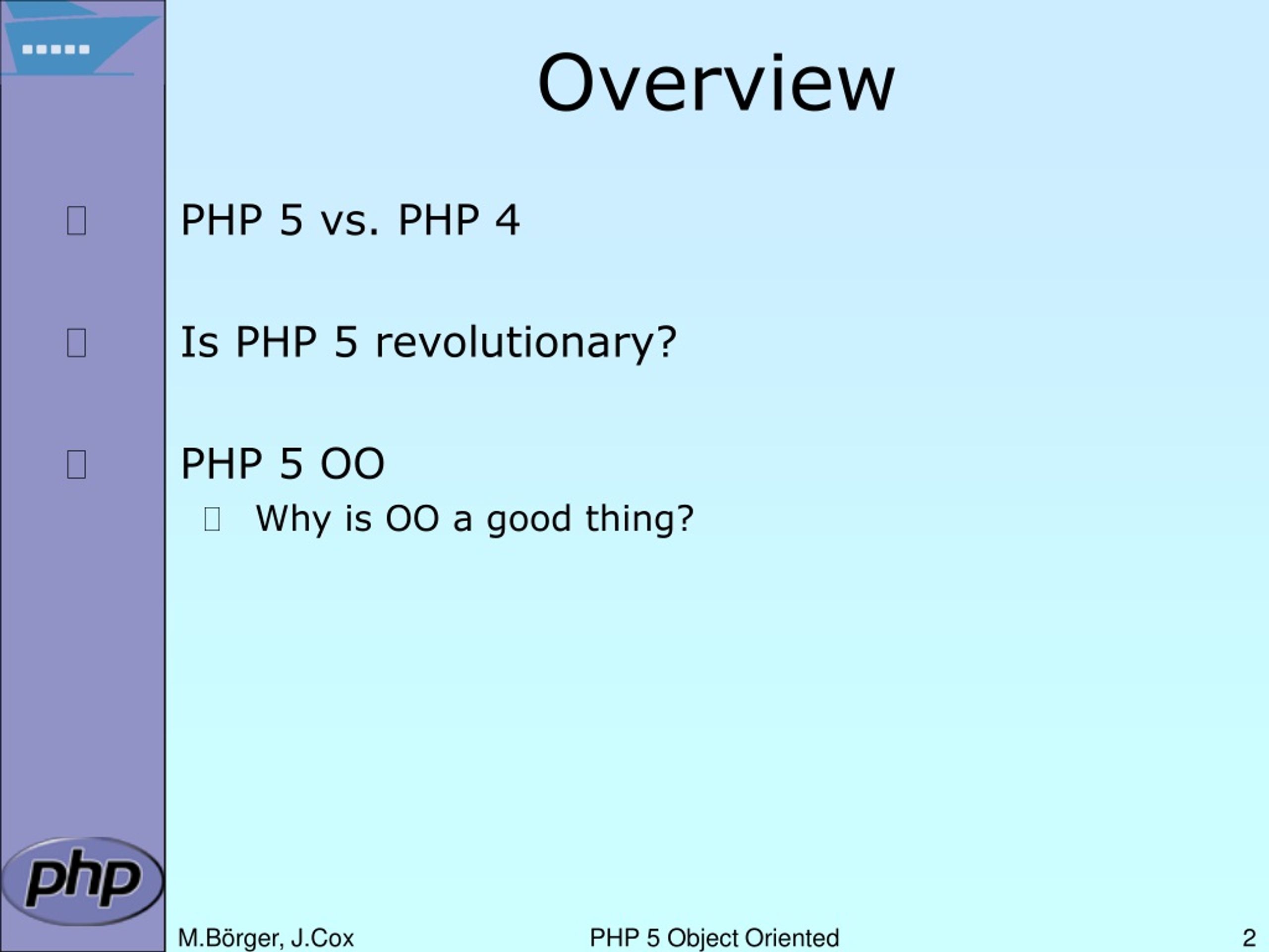 PPT - PHP 5 Object Oriented PowerPoint Presentation, free download -  ID:8743074