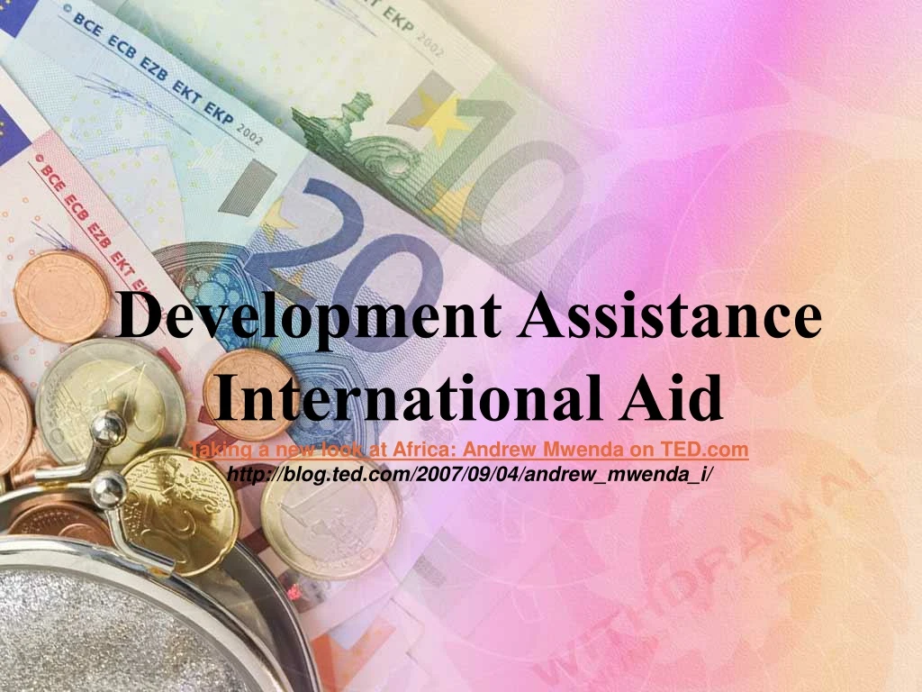 development assistance international aid taking n.