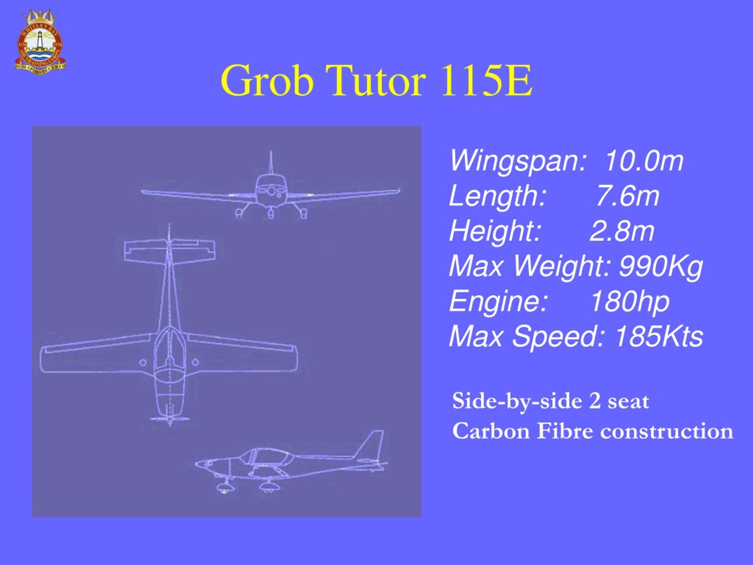PPT First Class Cadet Airmanship Training Experience PowerPoint 