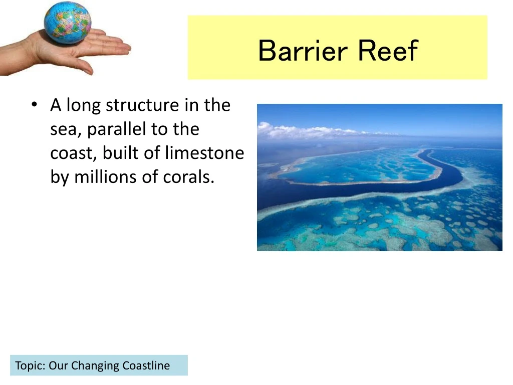 barrier reef n.