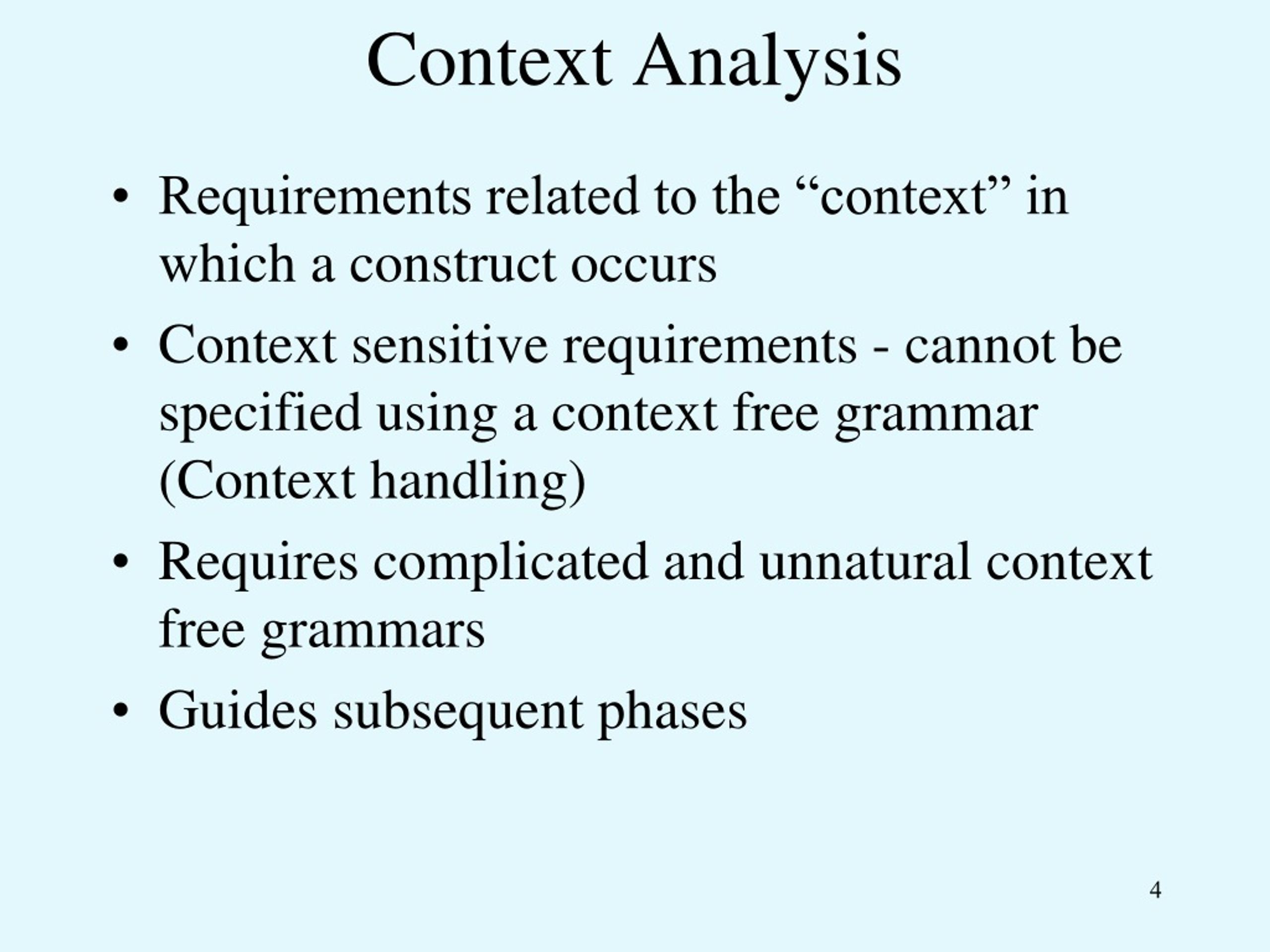 PPT - Context Analysis PowerPoint Presentation, Free Download - ID:8752820