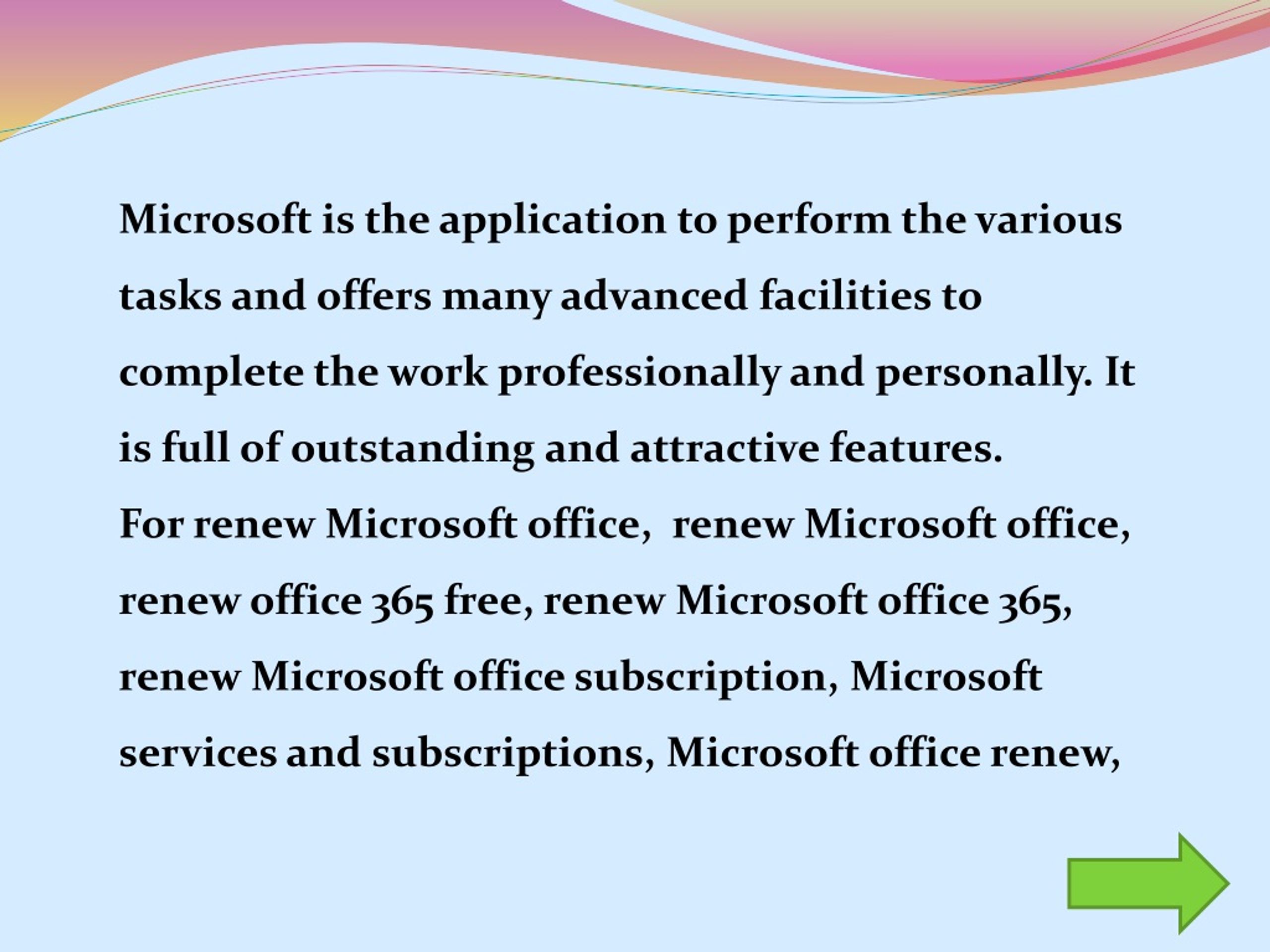 PPT - Microsoft Office 365 Renew Subscription PowerPoint Presentation ...