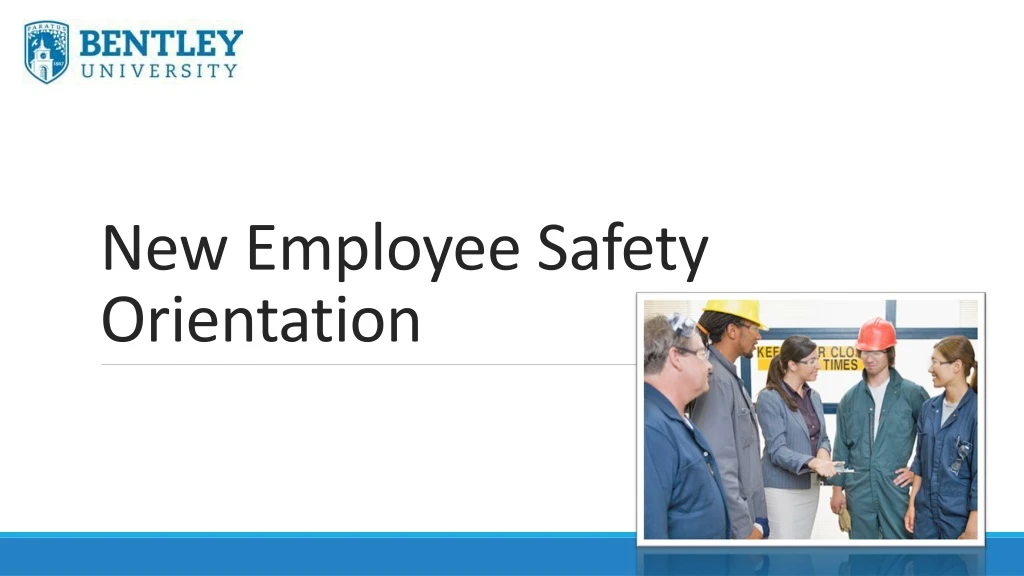 PPT - New Employee Safety Orientation PowerPoint Presentation, free ...