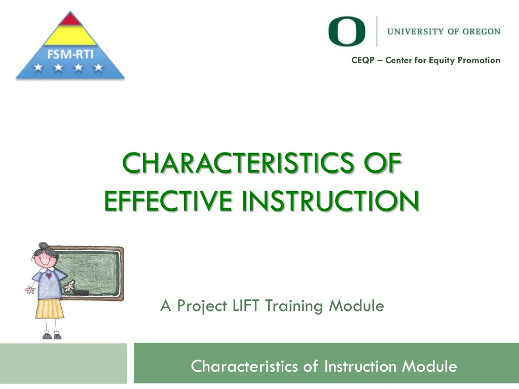 Ppt characteristics of effective instruction powerpoint presentation id 8762622