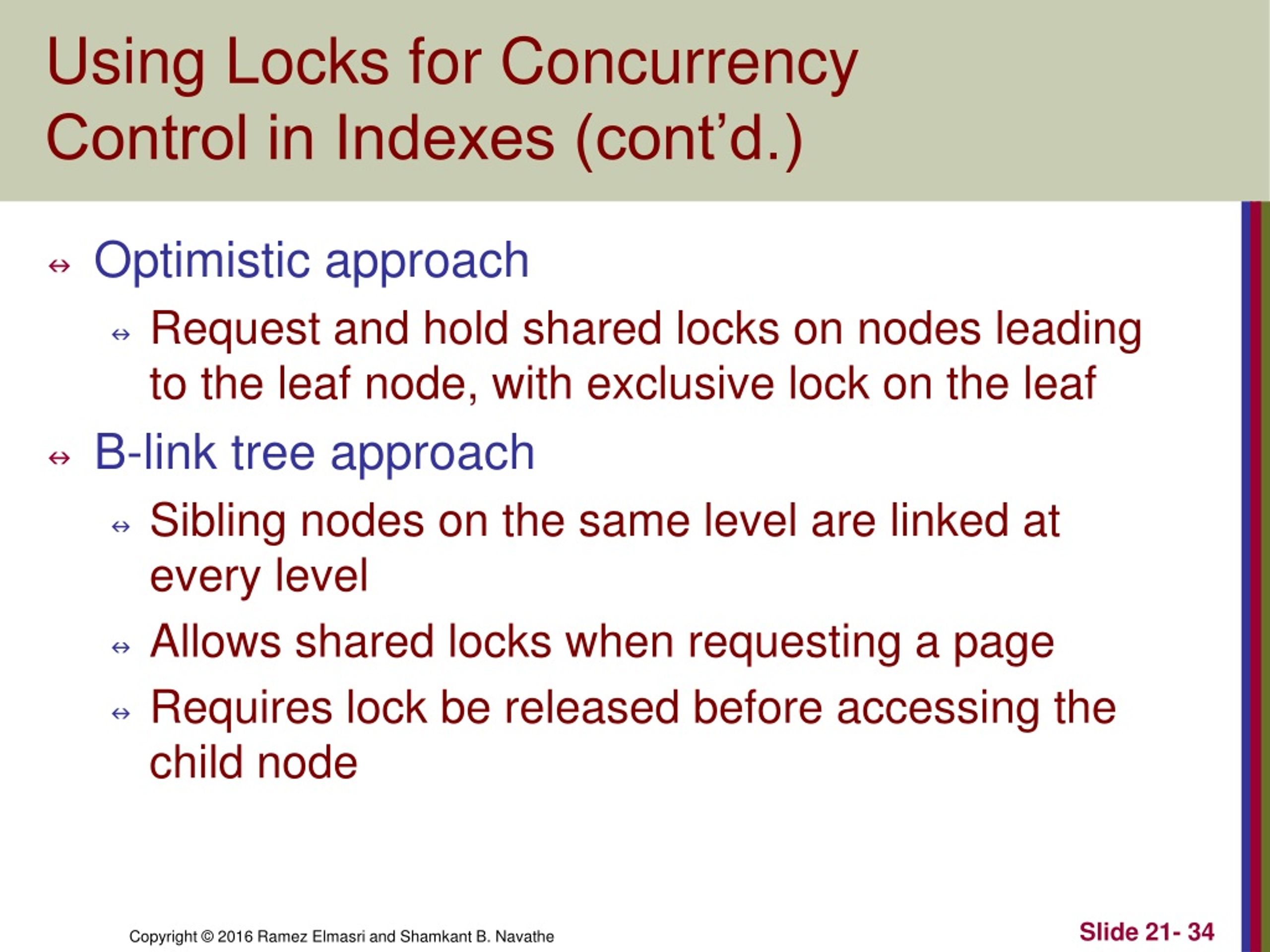 PPT - CHAPTER 21 Concurrency Control Techniques PowerPoint Presentation ...