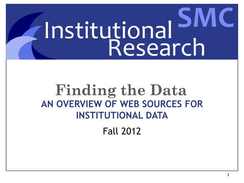 finding the data n.