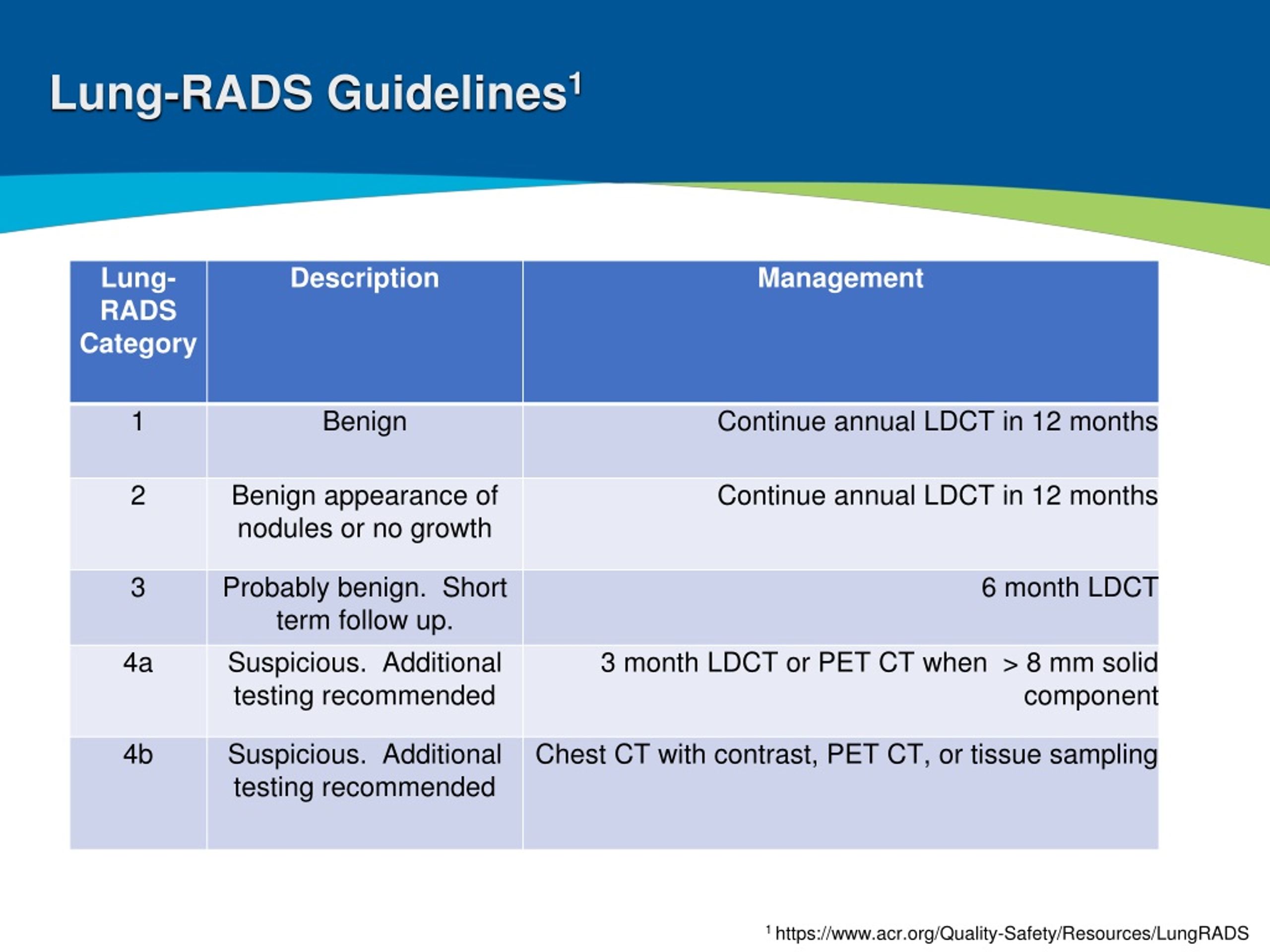 Lung Rads 2024 - Adena Drucill