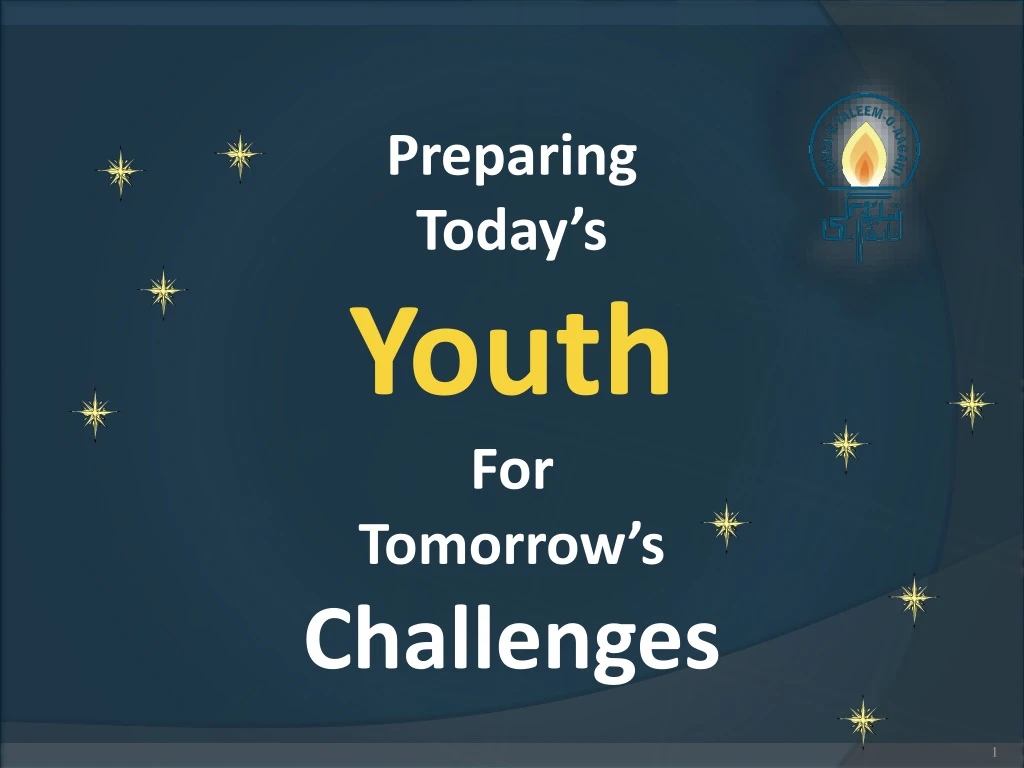 preparing today s youth for tomorrow s challenges n.