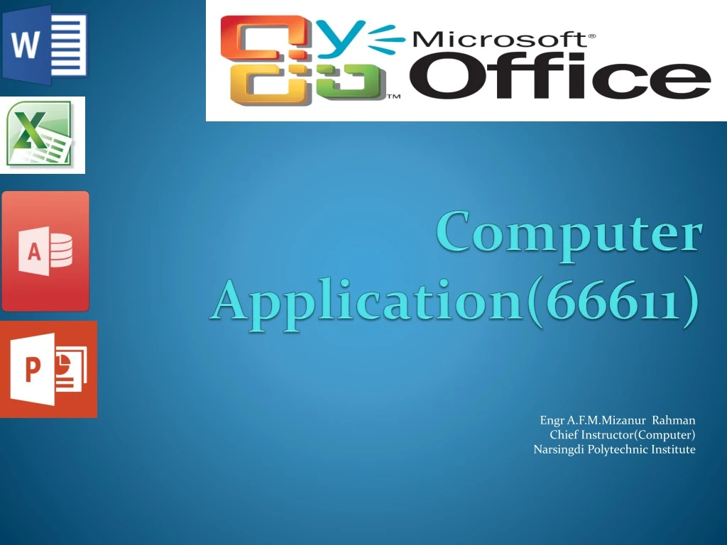 computer application 66611 n.