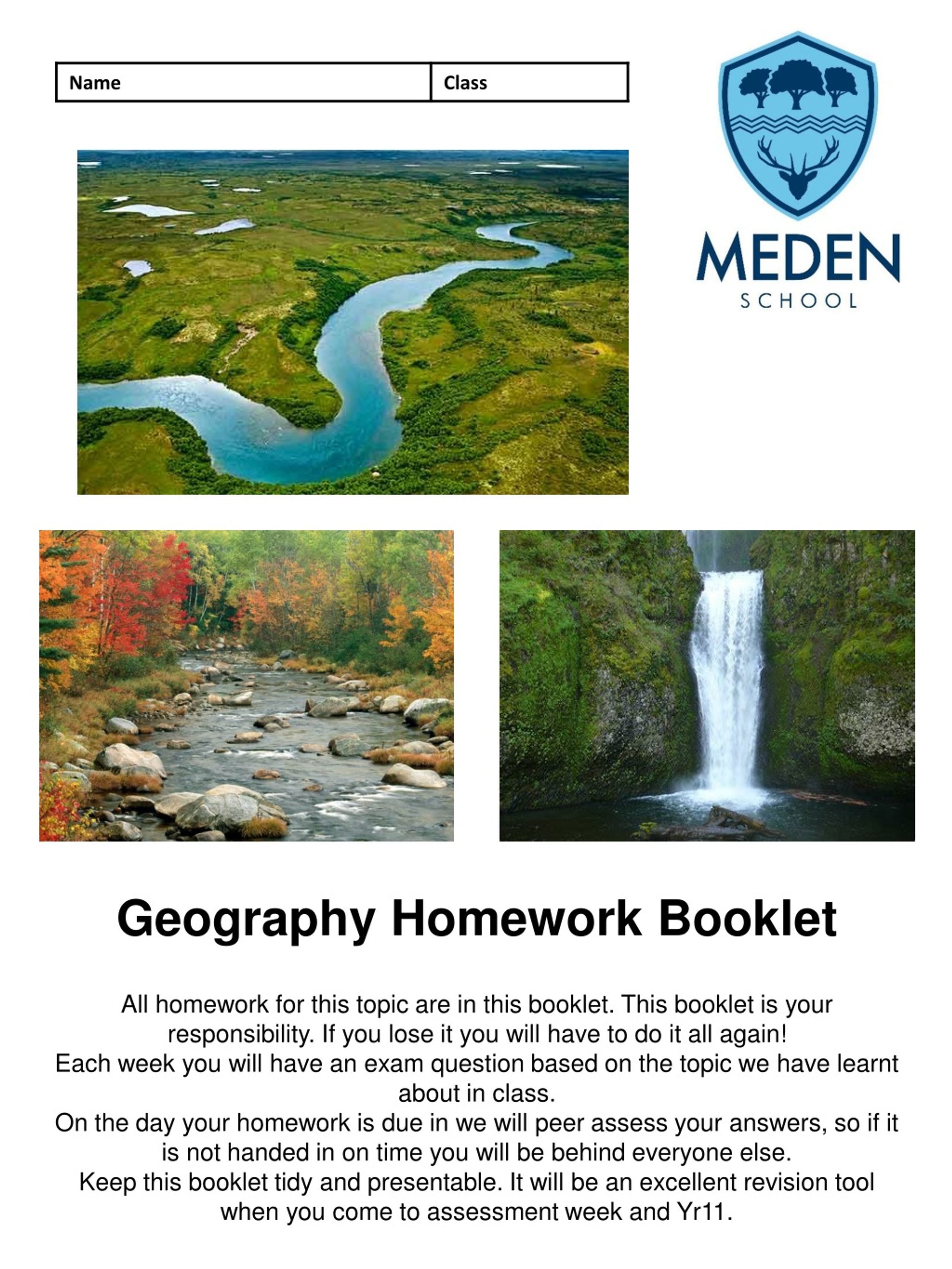 geography homework answers
