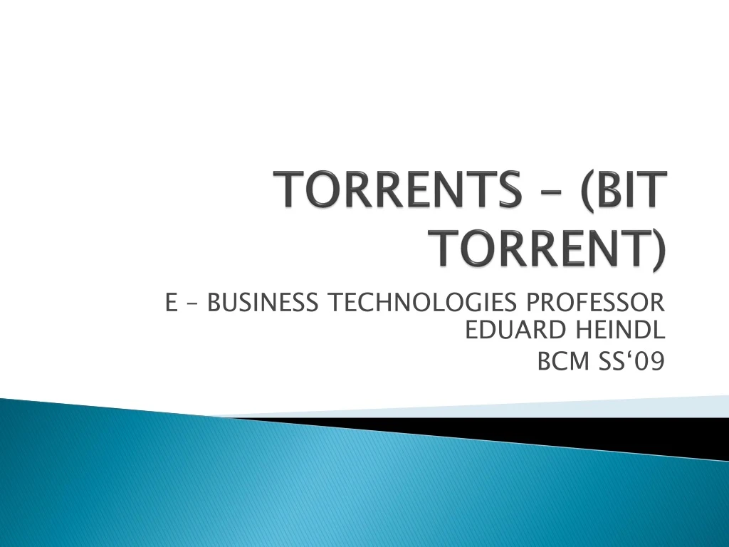 torrents bit torrent n.