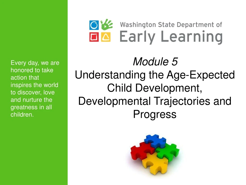 module 5 understanding the age expected child n.