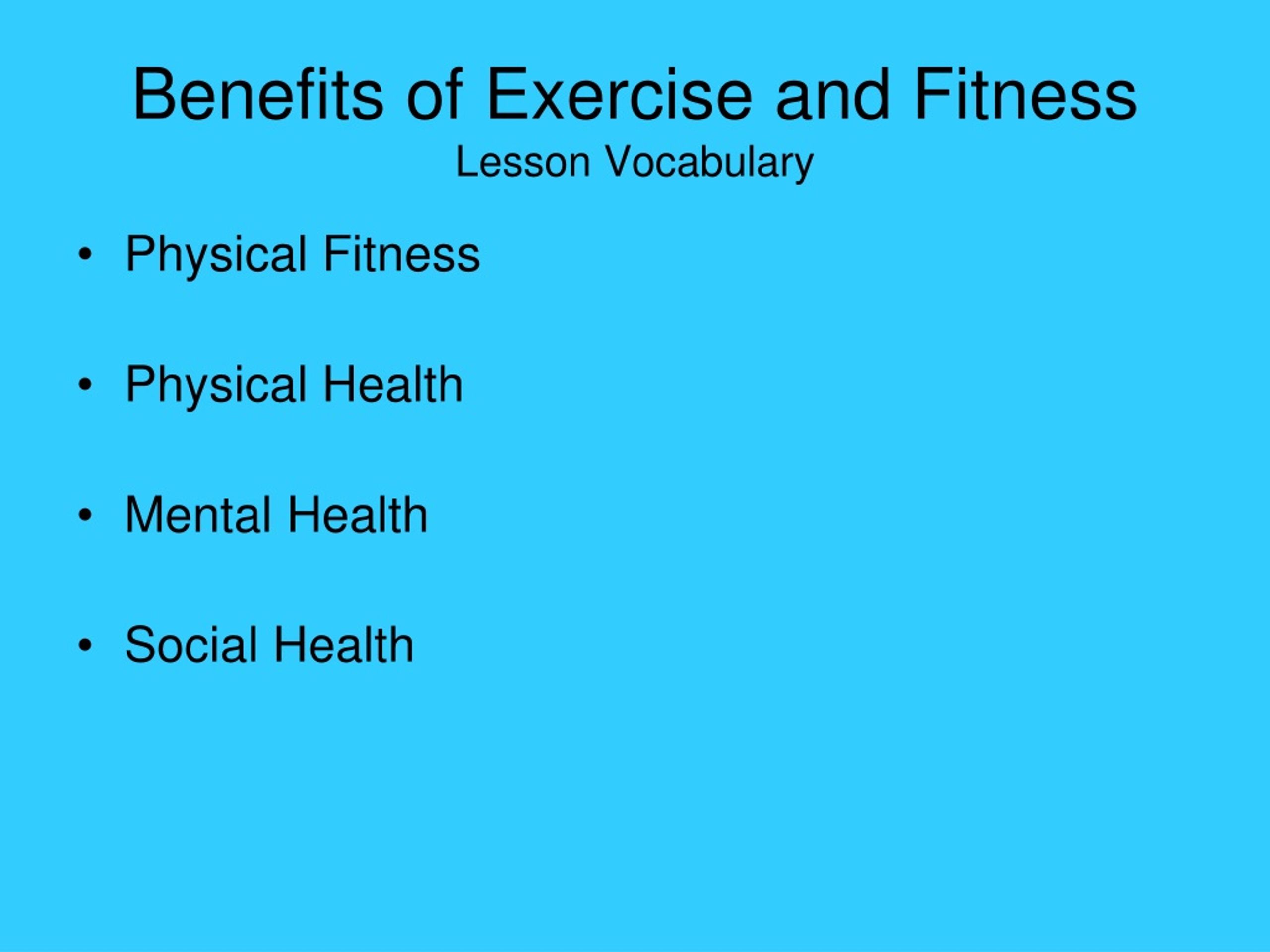 PPT - Introduction to Fitness PowerPoint Presentation, free download ...