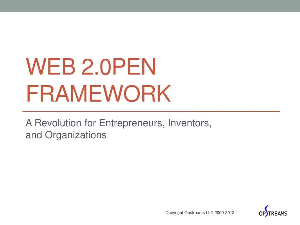 web 2 0pen framework n.