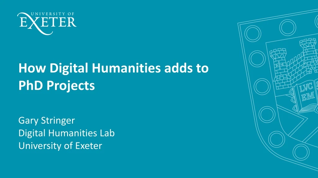 how digital humanities adds to phd projects n.