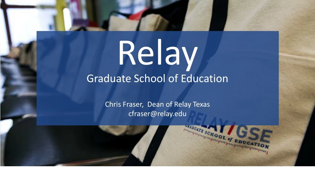 relay graduate school of education nyc