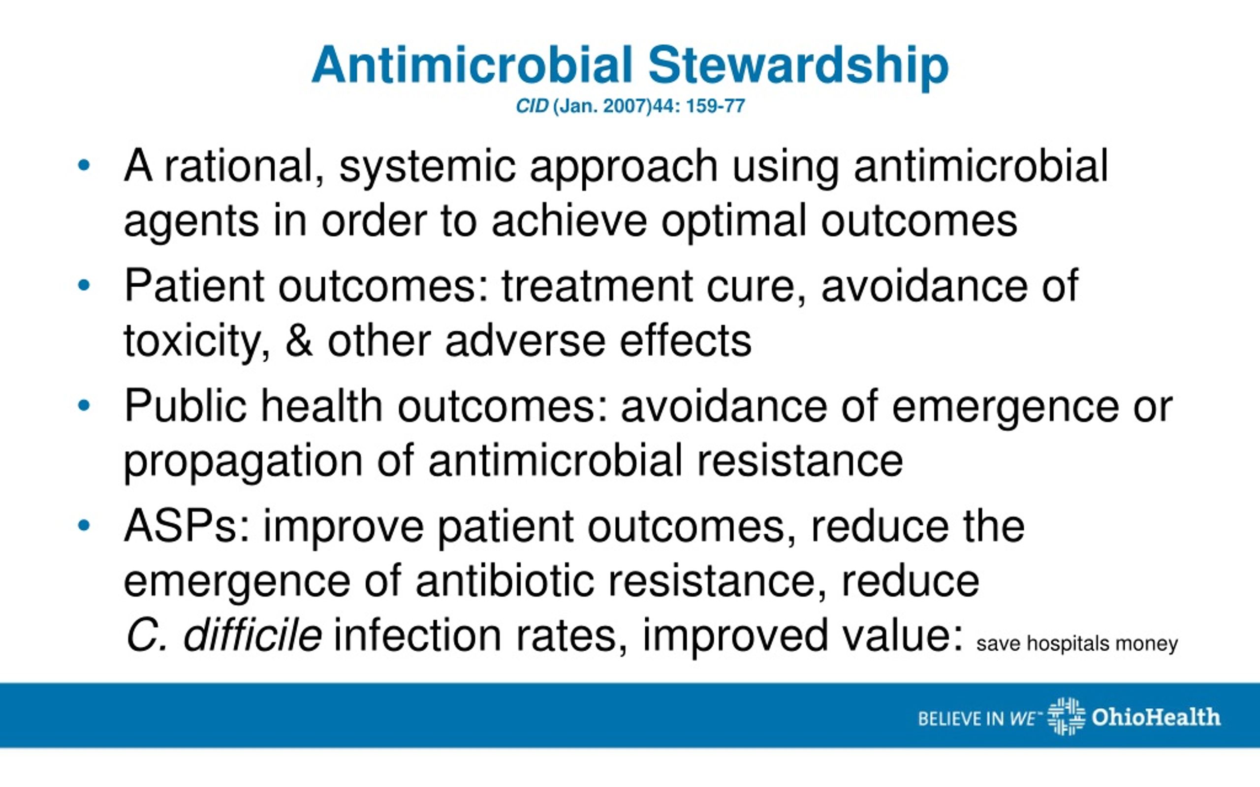 PPT - Antimicrobial Stewardship (AMS) PowerPoint Presentation, Free ...