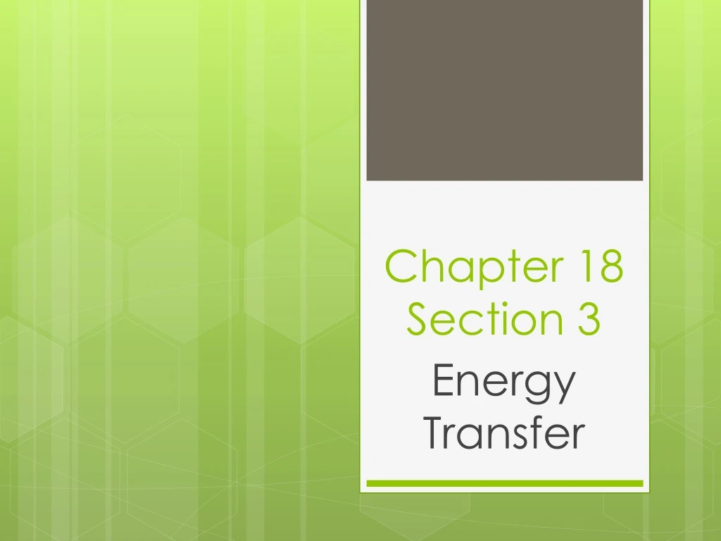 chapter 18 section 3 n.