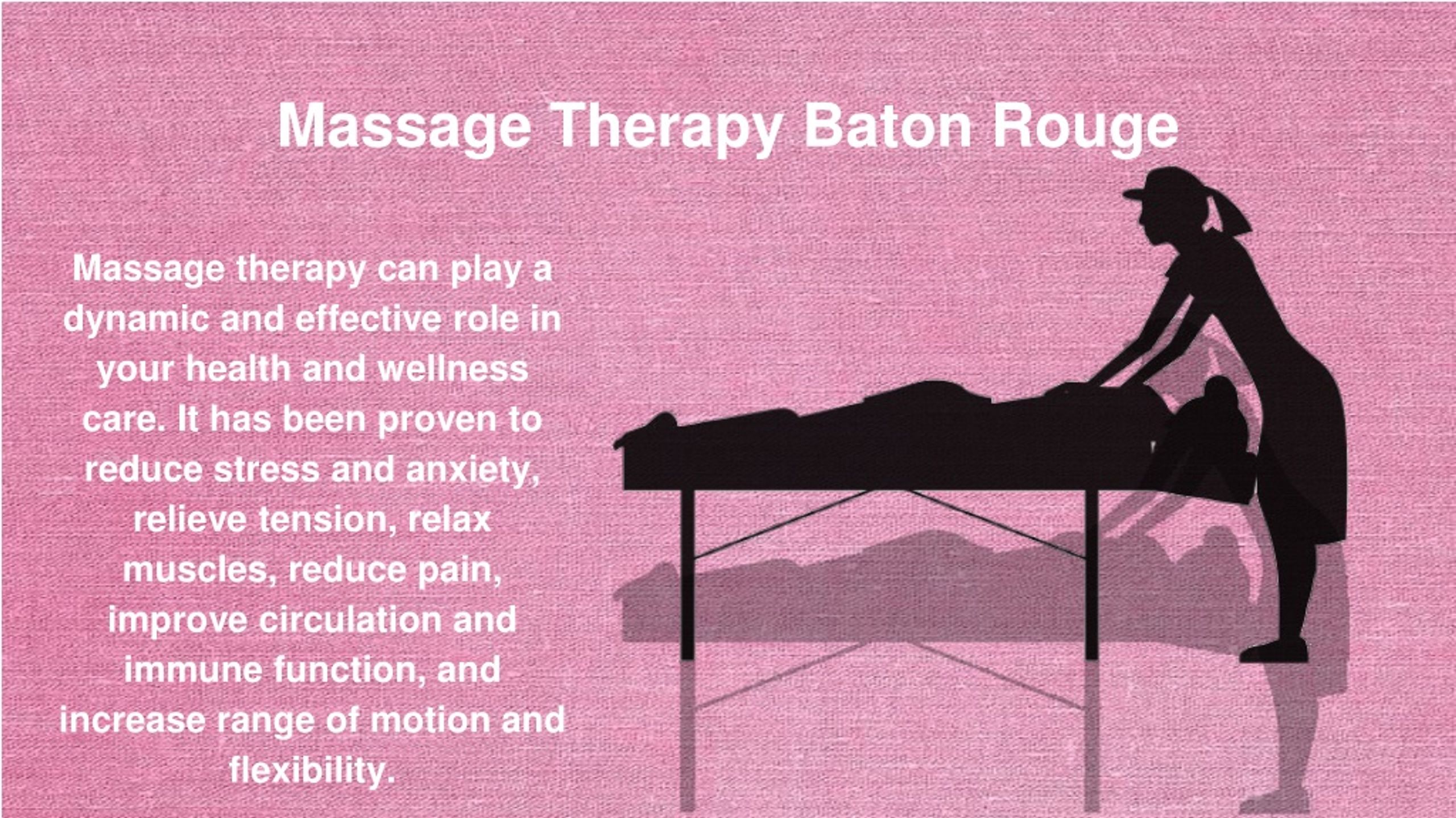 Ppt Massage Therapy Baton Rouge The Healthcare Gallery And Wellness