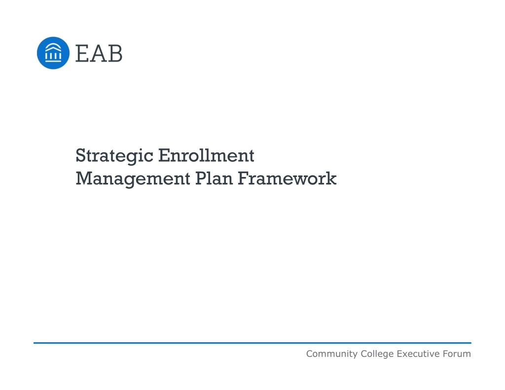 strategic-enrollment-management-plan-template