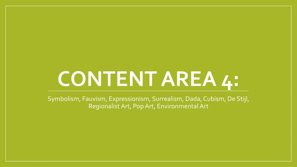 content area 4 n.