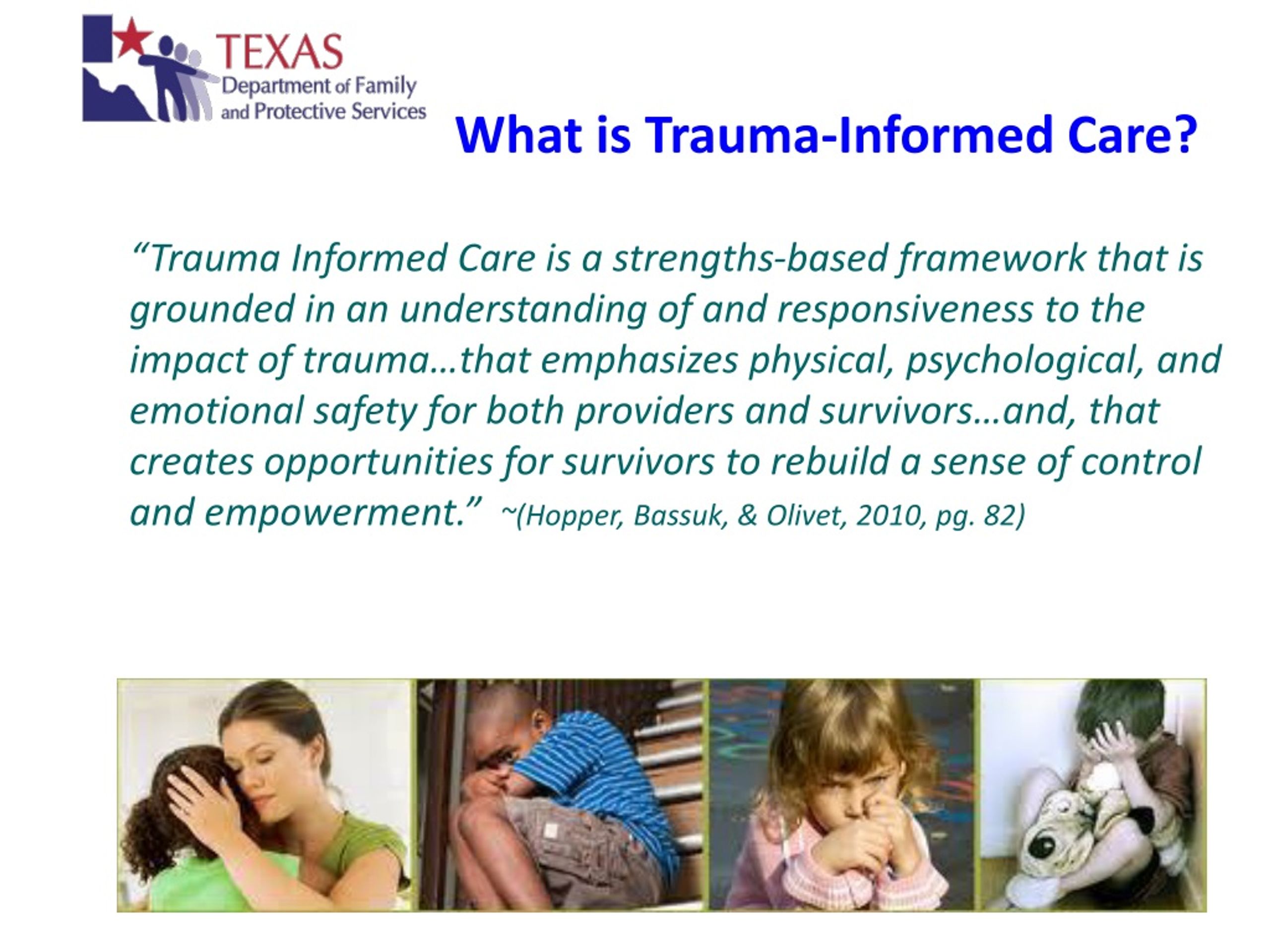 PPT - Trauma-Informed Care Training PowerPoint Presentation, free ...